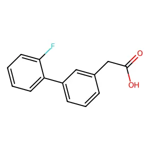 2'-Fluoro[1,1'-biphenyl]-3-acetic acid structure