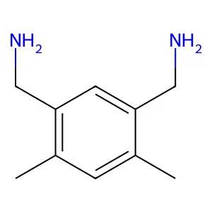 (4,6-Dimethyl-1,3-phenylene)dimethanamine structure