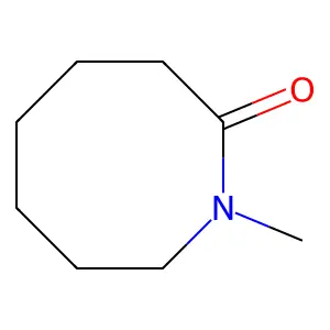 Hexahydro-1-methyl-2(1H)-azocinone structure