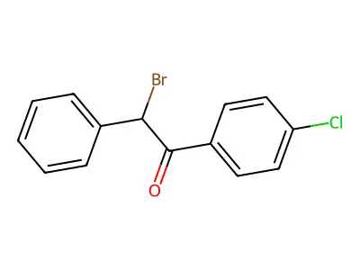 2-Bromo-1-(4-chlorophenyl)-2-phenylethan-1-one structure