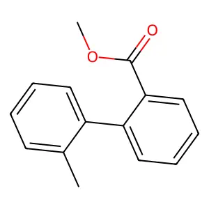 Methyl 2-(2-methylphenyl)benzoate structure