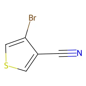 4-Bromothiophene-3-carbonitrile structure