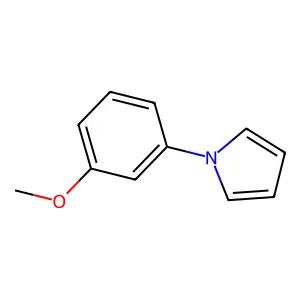 1-(3-Methoxyphenyl)-1H-pyrrole structure
