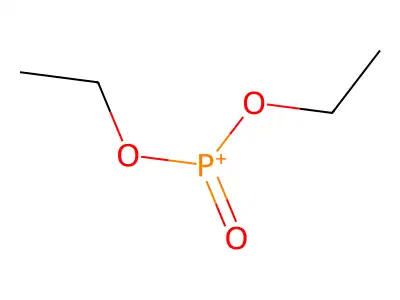 2-Diethoxyphosphoryl-3-[4-(dimethylamino)phenyl]prop-2-enenitrile structure