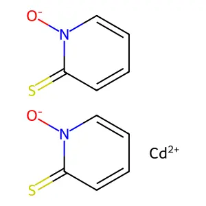 吡啶硫酮镉 structure