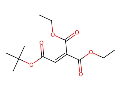 2-(Tert-butyl) 1,1-diethyl 1,1,2-ethylenetricarboxylate structure