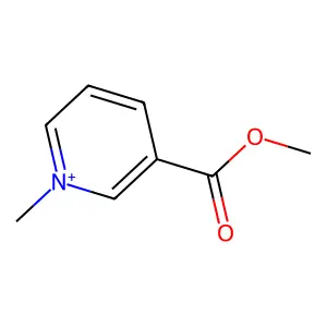 3-(Methoxycarbonyl)-1-methylpyridinium structure