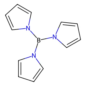 Borane, tripyrrol-1-yl- structure