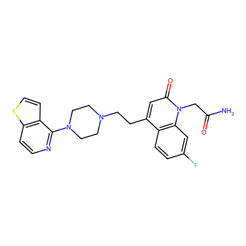 Trelanserin structure