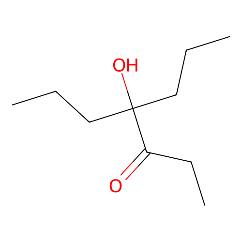 4-Hydroxy-4-propyl-3-heptanone structure