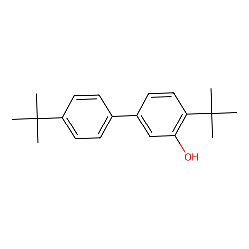 2-Tert-butyl-5-(4-tert-butylphenyl)phenol structure