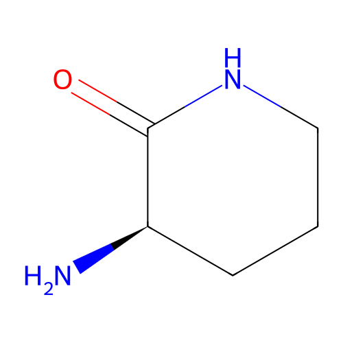 (R)-3-Aminopiperidine-2-one structure