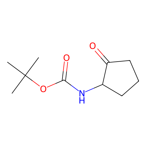 叔丁基N-(2-氧代环戊基)氨基甲酸酯 structure