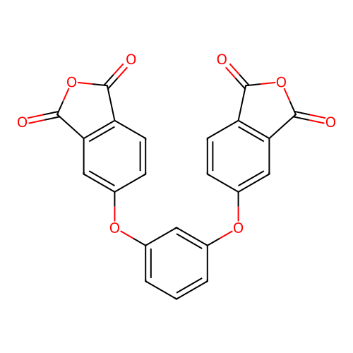 1,3-Isobenzofurandione, 5,5'-[1,3-phenylenebis(oxy)]bis- structure