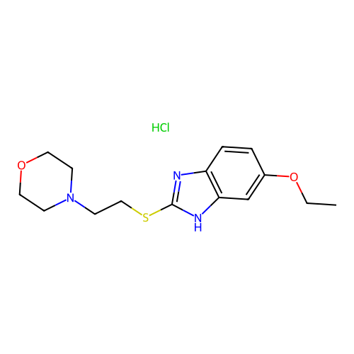 Afobazol structure