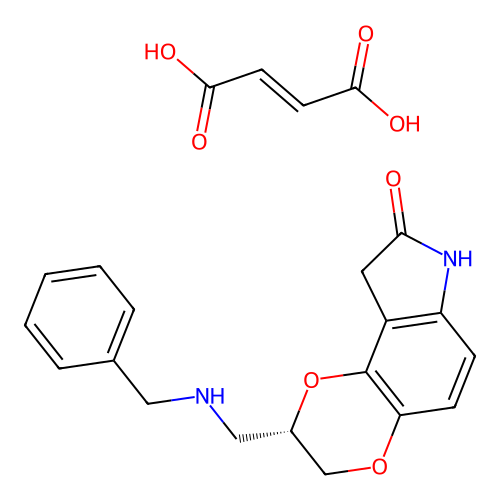 Aplindore Fumarate structure