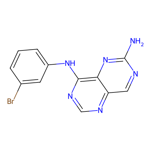 4-Anilinopyrimido[5,4-d]pyrimidine deriv. 5b structure