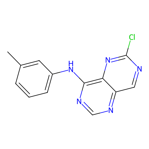 4-Anilinopyrimido[5,4-d]pyrimidine deriv. 6a structure