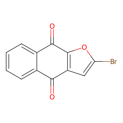 2-Bromo-naphtho[2,3-b]furan-4,9-dione structure