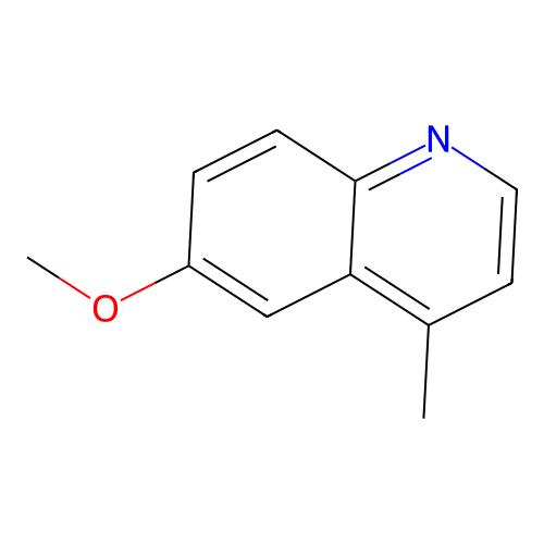 6-Methoxy-4-methylquinoline structure