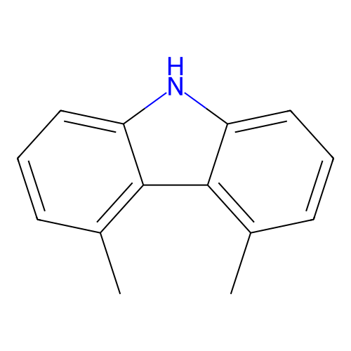 Carbazole, 4,5-dimethyl- structure