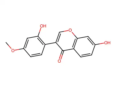 2'-Hydroxydaidzein structure