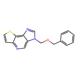 3-[(Phenylmethoxy)methyl]-3H-imidazo[4,5-d]thieno[3,2-b]pyridine structure