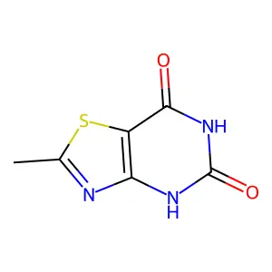 2-Methylthiazolo[4,5-d]pyrimidine-5,7(4H,6H)-dione structure