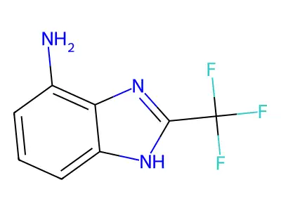 2-(Trifluoromethyl)-1H-benzo[d]imidazol-4-amine structure