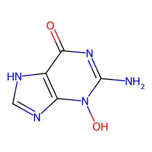 3-Hydroxyguanine structure