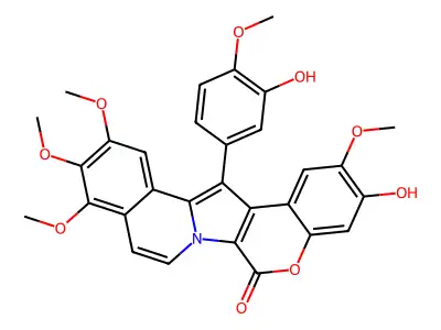 Lamellarin W structure