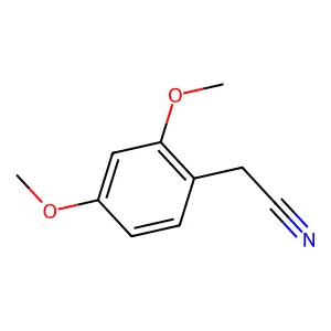 2-(2,4-Dimethoxyphenyl)acetonitrile structure
