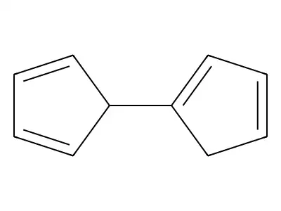 1,3-Cyclopentadiene, 1-(2,4-cyclopentadien-1-yl)- structure