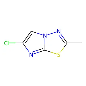 6-Chloro-2-methylimidazo[2,1-b][1,3,4]thiadiazole structure