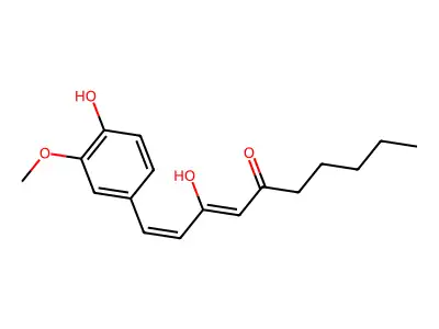 Dehydrogingerdione structure