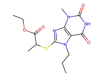 1-butylsulfanyl-3-chloro-propan-2-ol structure