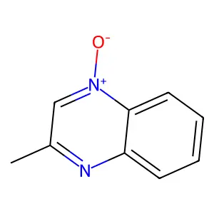 2-Methylquinoxaline 4-oxide structure