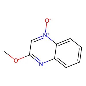 2-甲氧基喹喔啉4-氧化物 structure