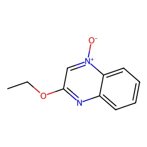 3-Ethoxy-1-oxidoquinoxalin-1-ium structure