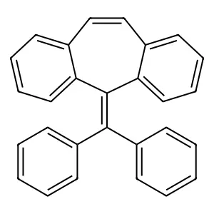 5-(Diphenylmethylene)-5H-dibenzo[a,d]cycloheptene structure