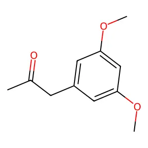 (3,5-Dimethoxyphenyl)acetone structure