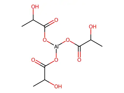 乳酸铝 structure