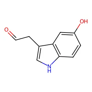 5-羟基-1H-吲哚-3-乙醛 structure
