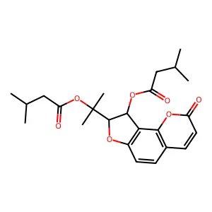 山目芹素 structure