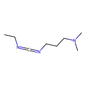 1-乙基-(3-二甲基氨基丙基)碳酰二亚胺 structure