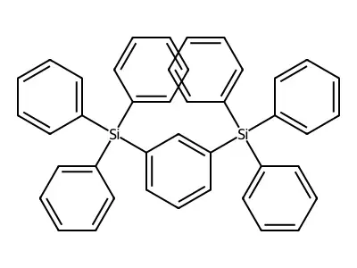1,3-Bis(triphenylsilyl)benzene structure