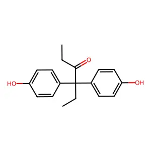 Diethylstilbestrol pinacolone structure
