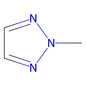 2-Methyl-1,2,3-triazole structure