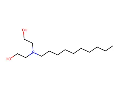 Ethanol, 2,2'-(decylimino)bis- structure