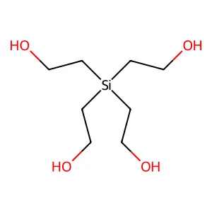Ethanol, 2,2',2'',2'''-silanetetrayltetrakis- structure